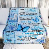 To My Mom Blanket From Son I Love You With All My Heart Butterfly Mother Day Blanket Personalized Blanket For Mom 2 C4ofio.jpg - demo10