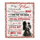 To My Mom Blanket From Son You Are Appeciated My Loving Mother Mom Mother Day Blanket Personalized Blanket For Mom 1 Sugln2.jpg - demo10