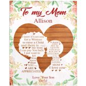 To My Mom From Son Mothers Day Gift Ideas Love Mom Blanket Blankets For Mothers Day 1 Rcgz2r.jpg - demo10