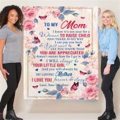To My Mom I Love You Mothers Day Gift Ideas Rose From Daughter Blanket Blankets For Mothers Day 2 Sffhgz.jpg - demo10