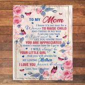 To My Mom I Love You Mothers Day Gift Ideas Rose From Daughter Blanket Blankets For Mothers Day 3 Obofdc.jpg - demo10