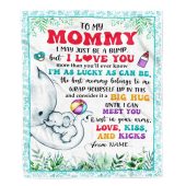 To My Mommy Blanket From Baby First Time Mom Elephant I May Just Be A Bump Happy Mother Day Blanket Personalized Blanket For Mom 1 Sa7ywr.jpg - demo10