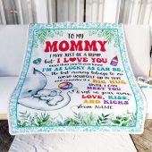 To My Mommy Blanket From Baby First Time Mom Elephant I May Just Be A Bump Happy Mother Day Blanket Personalized Blanket For Mom 2 J7wxly.jpg - demo10