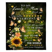 To My Mommy Blanket From Kids Butterflies Sunflowers Sacrifice Blanket Blankets For Mothers Day 1 Wdhklf.jpg - demo10