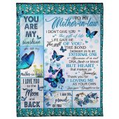 To My Mother In Law Blanket Butterflies Flower I Love You To The Moon Blanket Blankets For Mothers Day 1 Qxlknp.jpg - demo10