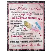 To My Mother In Law Blanket Feather After Getting To Know You Blanket Blankets For Mothers Day 1 Ycw1ia.jpg - demo10