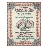 To My Mother In Law Blanket Flower You Gave Me The Man Of My Dreams Blanket Blankets For Mothers Day 1 Chawos.jpg - demo10
