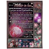 To My Mother In Law Blanket Flower You Have Given Me A Gracious Man Blanket Blankets For Mothers Day 1 Ods3ob.jpg - demo10