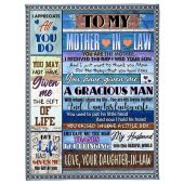 To My Mother In Law Blanket Vintage Blue Wood Theme Thank You Mom Blanket Blankets For Mothers Day 1 Aktcim.jpg - demo10