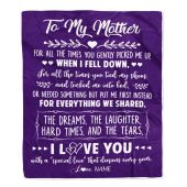 To My Mother Blanket From Daughter Son I Love You With A Special Love Mother Day Blanket Personalized Blanket For Mom 1 Qmma4n.jpg - demo10
