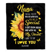 To My Nana Blanket From Grandkids Granddaughter I Want To Say I Love You Mother Day Blanket Personalized Blanket For Mom 1 Skkdjg.jpg - demo10
