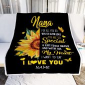 To My Nana Blanket From Grandkids Granddaughter I Want To Say I Love You Mother Day Blanket Personalized Blanket For Mom 2 Ouxbzs.jpg - demo10