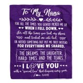 To My Nana Blanket From Grandkids I Love You With A Special Love Mother Day Blanket Personalized Blanket For Mom 1 Nrfgmc.jpg - demo10