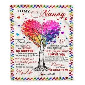 To My Nanny Blanket From Kids Never Forget That I Love You You Mean The World To Me Mother Day Blanket Personalized Blanket For Mom 1 S2zn5a.jpg - demo10