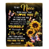 To My Niece Blanket From Aunt Uncle Sunflower Never Forget That I Love You Niece Mother Day Blanket Personalized Blanket For Mom 1 Ckqlyd.jpg - demo10