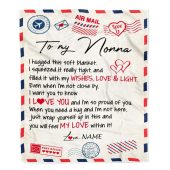 To My Nonna Blanket From Grandkids Grandson Air Mail Letter I Love You Mother Day Blanket Personalized Blanket For Mom 1 J7qrty.jpg - demo10