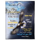 To My Son Blanket From Father Mother Eagle Flying Find The End Of Rainbow Blanket Blankets For Mothers Day 1 Kfwwvo.jpg - demo10
