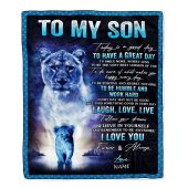 To My Son Lion Blanket From Mom Mother Every Day Laugh Love Live Mother Day Blanket Personalized Blanket For Mom 1 Mfaipp.jpg - demo10