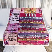 To My Titi Blanket From Niece Nephew Wood Floral Thank You I Love You Mother Day Blanket Personalized Blanket For Mom 2 Fn6vrr.jpg - demo10