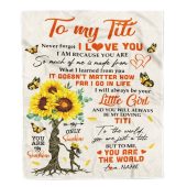 To My Titi Blanket From Niece Sunflower Never Forget I Love You Mother Day Blanket Personalized Blanket For Mom 1 Jlnpem.jpg - demo10