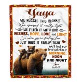 To My Yaya Blanket From Kids Bear I Love You Mother Day Blanket Personalized Blanket For Mom 1 Kttdpj.jpg - demo10