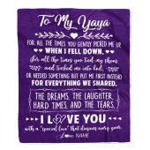 To My Yaya Blanket From Kids I Love You With A Special Love Mother Day Blanket Personalized Blanket For Mom 1 Sdz2y8.jpg - demo10