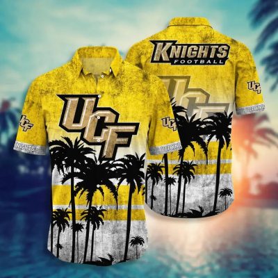 UCF Knights Aloha Hawaiian Shirt, NCAA Hawaiian Shirt