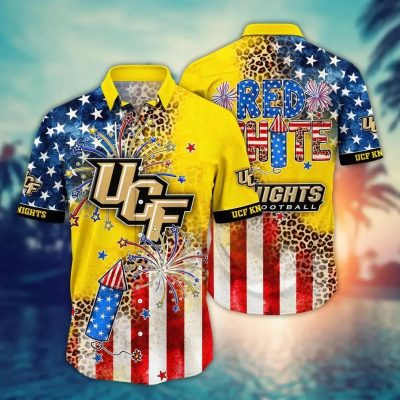UCF Knights NCAA Aloha Hawaiian Shirt 2, NCAA Hawaiian Shirt