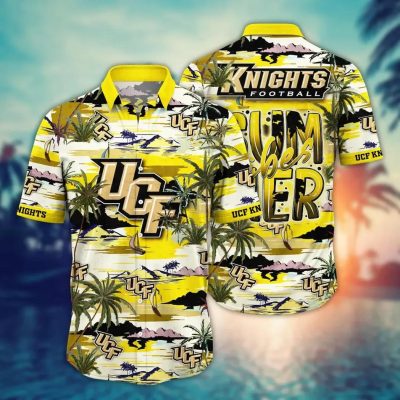 UCF Knights NCAA Flower Aloha Hawaiian Shirt 9, NCAA Hawaiian Shirt