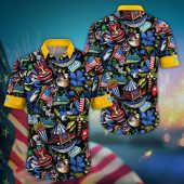 UCLA Bruins NCAA Flower Aloha Hawaiian Shirt 14, NCAA Hawaiian Shirt