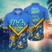 UCLA Bruins NCAA Flower Aloha Hawaiian Shirt 5, NCAA Hawaiian Shirt
