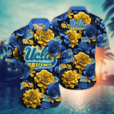 UCLA Bruins NCAA Flower Aloha Hawaiian Shirt 7, NCAA Hawaiian Shirt