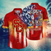 USC Trojans NCAA Aloha Hawaiian Shirt, NCAA Hawaiian Shirt