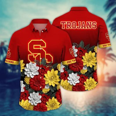 USC Trojans NCAA Flower Aloha Hawaiian Shirt 12, NCAA Hawaiian Shirt USC Trojans NCAA Flower Aloha Hawaiian Shirt 12, NCAA Hawaiian Shirt