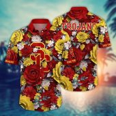 USC Trojans NCAA Flower Aloha Hawaiian Shirt 4, NCAA Hawaiian Shirt