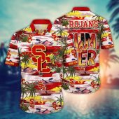 USC Trojans NCAA Flower Aloha Hawaiian Shirt 8, NCAA Hawaiian Shirt