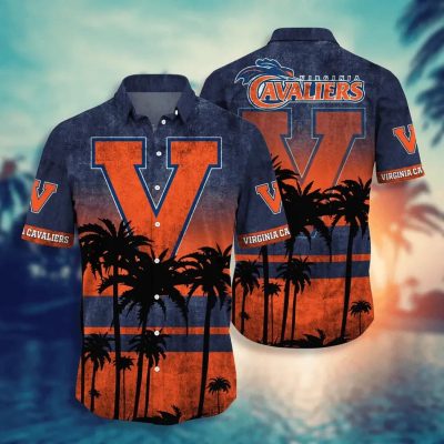 Virginia Cavaliers Aloha Hawaiian Shirt, NCAA Hawaiian Shirt