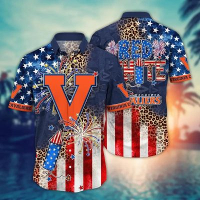 Virginia Cavaliers NCAA Aloha Hawaiian Shirt, NCAA Hawaiian Shirt