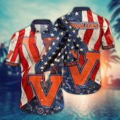 Virginia Cavaliers NCAA Flower Aloha Hawaiian Shirt 11, NCAA Hawaiian Shirt