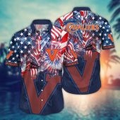 Virginia Cavaliers NCAA Flower Aloha Hawaiian Shirt 12, NCAA Hawaiian Shirt