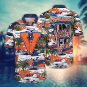 Virginia Cavaliers NCAA Flower Aloha Hawaiian Shirt 8, NCAA Hawaiian Shirt