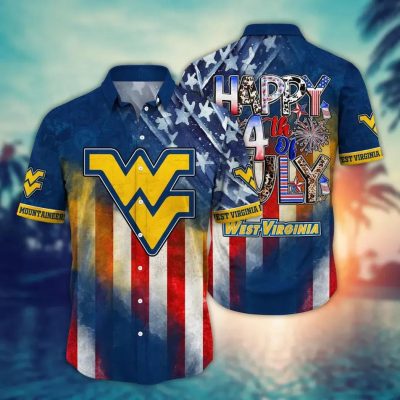 West Virginia Mountaineers NCAA Aloha Hawaiian Shirt 1, NCAA Hawaiian Shirt