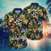 West Virginia Mountaineers NCAA Flower Aloha Hawaiian Shirt 5, NCAA Hawaiian Shirt