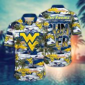 West Virginia Mountaineers NCAA Flower Aloha Hawaiian Shirt 7, NCAA Hawaiian Shirt