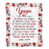 Yaya Blanket From Kids We Hugged This Blanket Mother Day Blanket Personalized Blanket For Mom 1 Kdkqtp.jpg - demo10