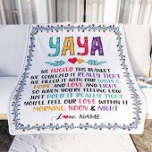 Yaya Blankets From Kids We Hugged This Blanket Mother Day Blanket Personalized Blanket For Mom 2 Ft1yfc.jpg - demo10