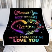 Yiayia Blankets From Grandkids Granddaughter Grandson We Love You Mother Day Blanket Personalized Blanket For Mom 2 Xxoz7z.jpg - demo10