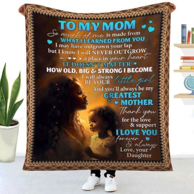 You'Ll Always Be My Greatest Mother Blanket, Mothers Day Gifts For Mom, Blankets For Mothers Day