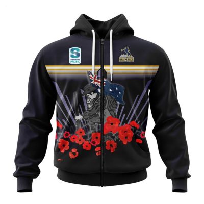 ACT Brumbies Specialized 2022 Anzac Jersey Concepts Hoodie