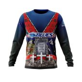 Auckland Blues Specialized Anzac Jersey Concepts Hoodie Long Time - demo10